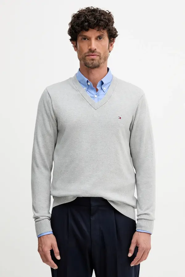 Tommy Hilfiger Pulover s dodatkom kašmira Tommy Hilfiger