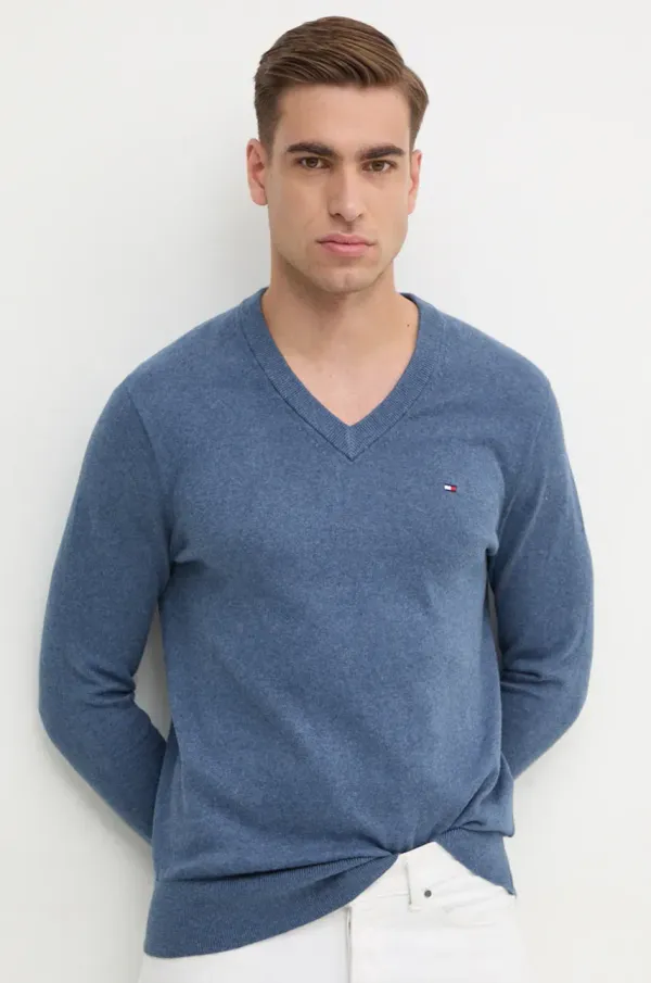 Tommy Hilfiger Pulover s dodatkom kašmira Tommy Hilfiger lagani