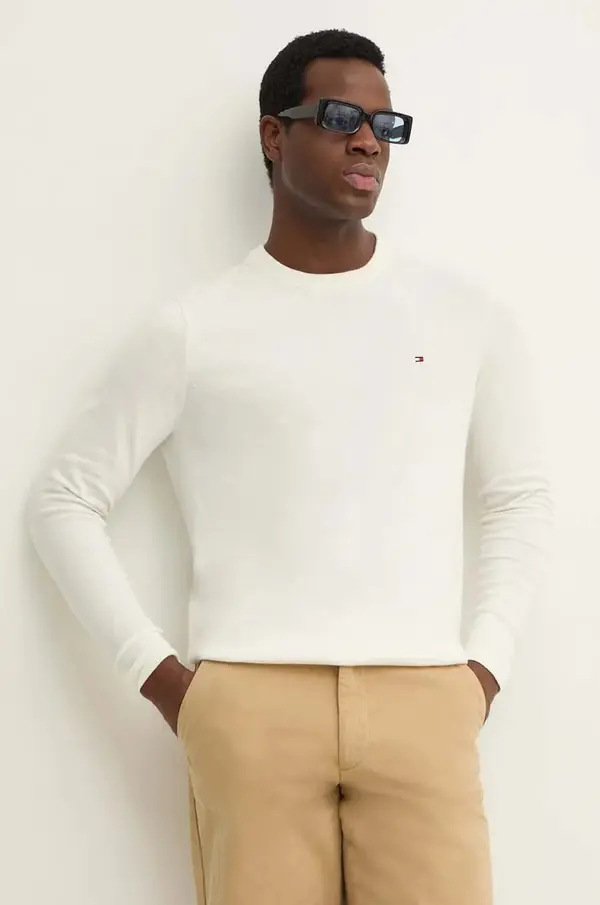 Tommy Hilfiger Pulover s dodatkom kašmira Tommy Hilfiger
