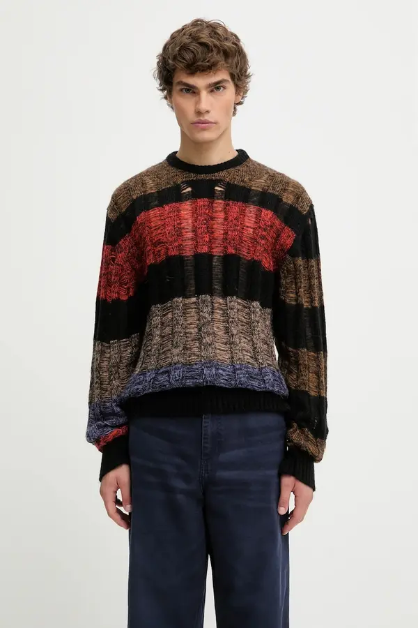 Aries Pulover s dodatkom mohera Aries Mohair Cable
