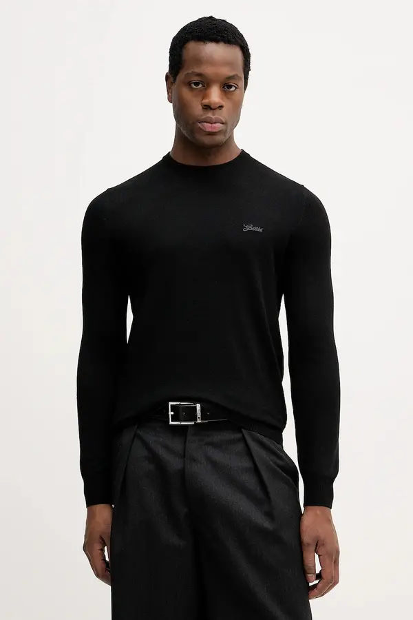 Guess Pulover s dodatkom svile Guess DANIEL