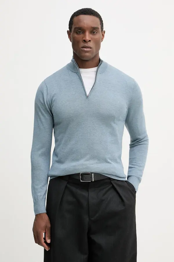 Hackett London Pulover s dodatkom svile Hackett London