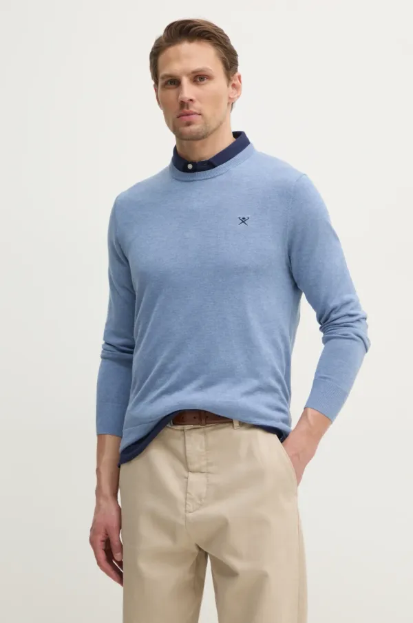 Hackett London Pulover s dodatkom svile Hackett London za muškarce, lagani, HM703312