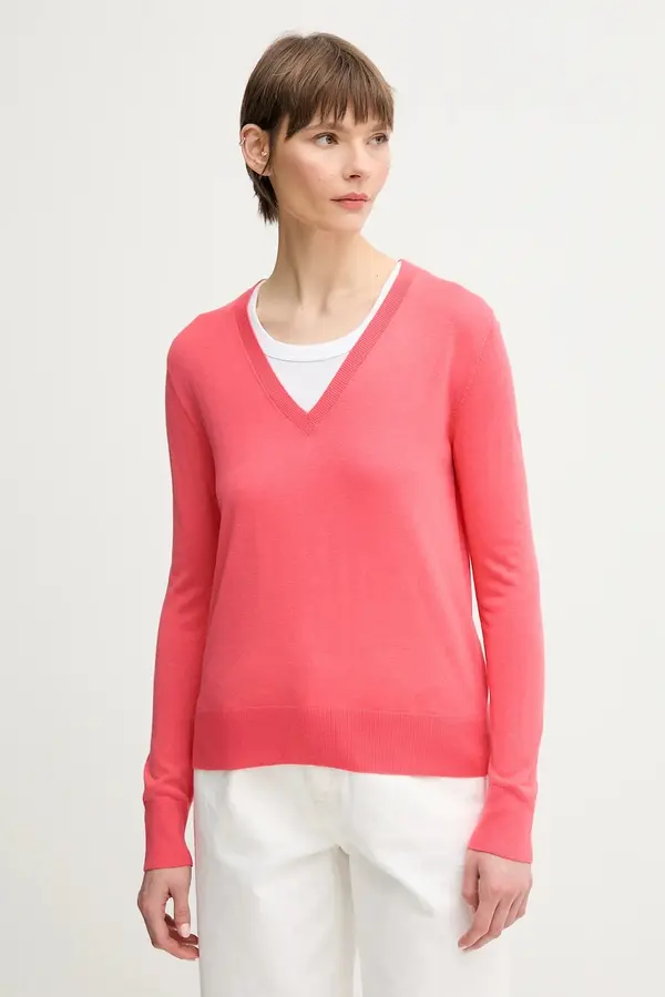 United Colors of Benetton Pulover s dodatkom svile United Colors of Benetton