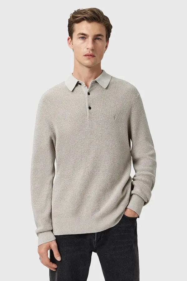 AllSaints Pulover s dodatkom vune AllSaints ASPEN