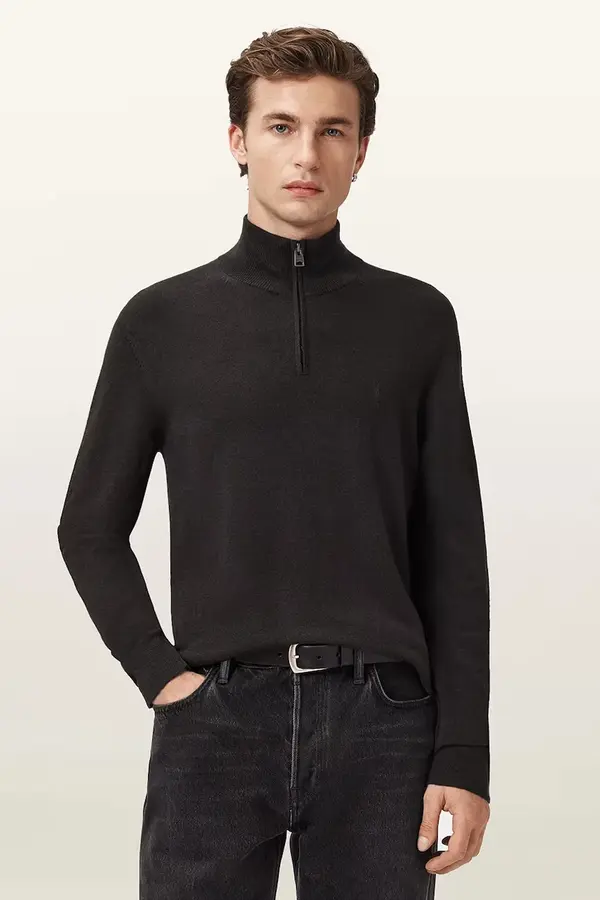 AllSaints Pulover s dodatkom vune AllSaints KILBURN