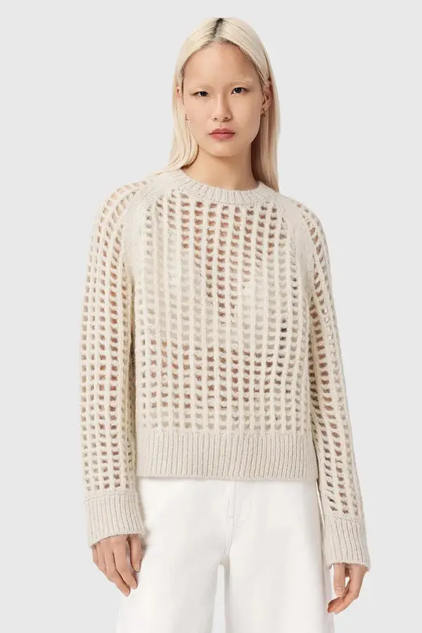 AllSaints Pulover s dodatkom vune AllSaints SUNIVA