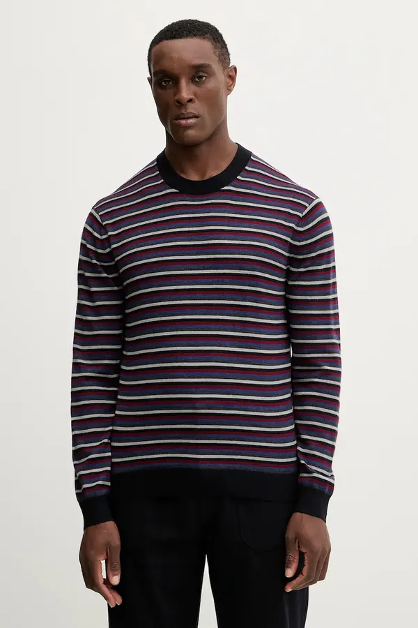 Armani Exchange Pulover s dodatkom vune Armani Exchange