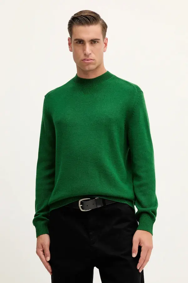 Armani Exchange Pulover s dodatkom vune Armani Exchange