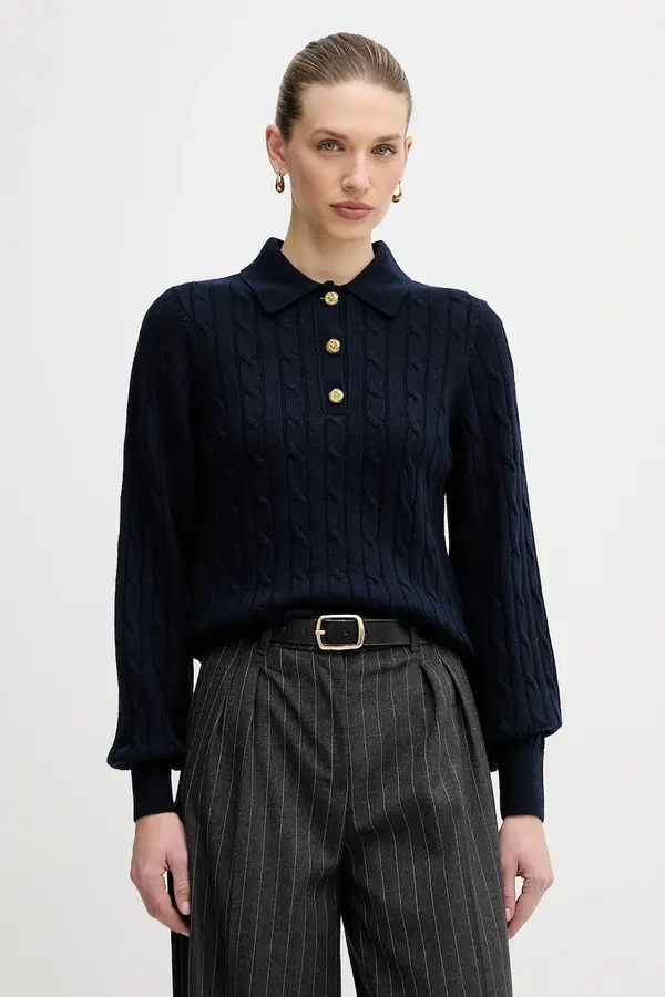 Barbour Pulover s dodatkom vune Barbour Evie
