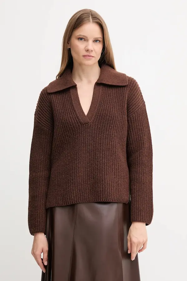 Barbour Pulover s dodatkom vune Barbour ROBYN