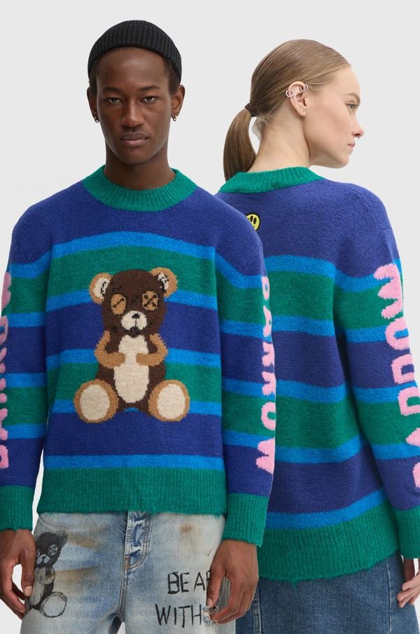 Barrow Pulover s dodatkom vune Barrow boja: tamno plava, topli, F4BWUAJP049