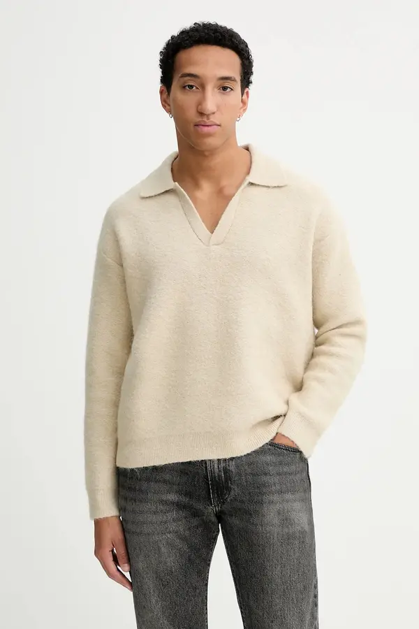 Calvin Klein Pulover s dodatkom vune Calvin Klein