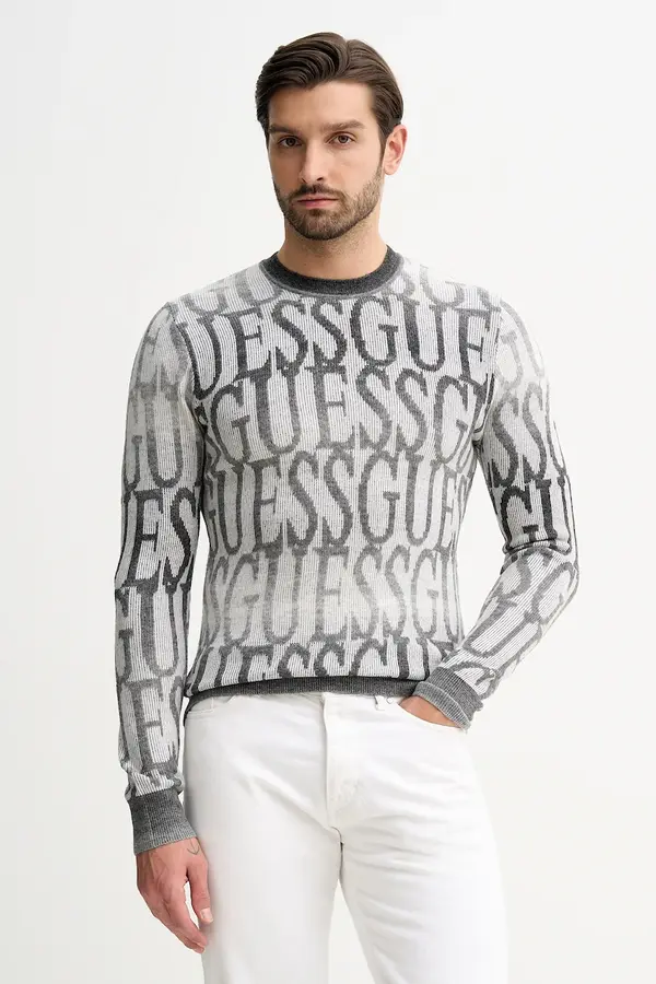 Guess Pulover s dodatkom vune Guess JOSHWA