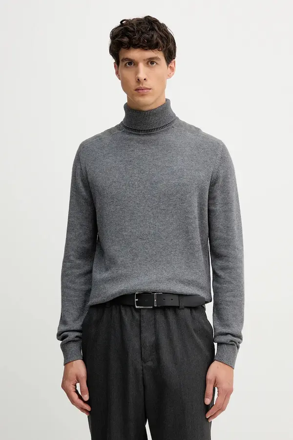 Karl Lagerfeld Pulover s dodatkom vune Karl Lagerfeld