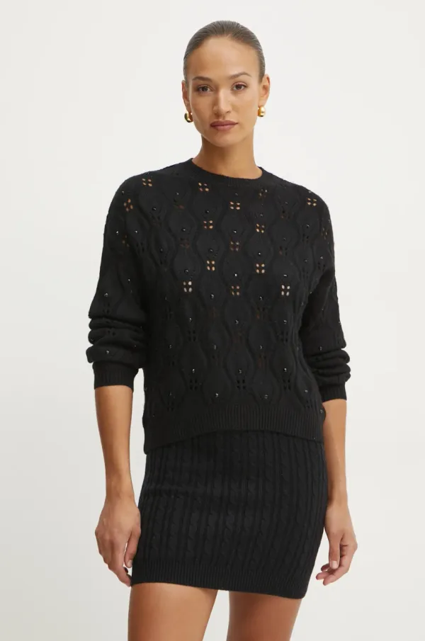 Marciano Guess Pulover s dodatkom vune Marciano Guess ALDA za žene, boja: crna, 5RGR15 5856Z