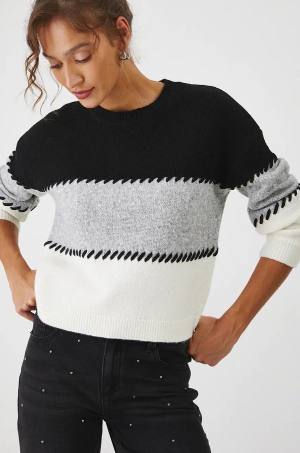 Medicine Pulover s dodatkom vune Medicine za žene, topli