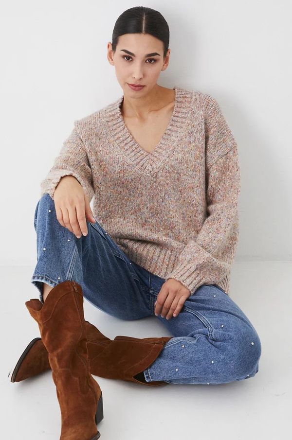 Medicine Pulover s dodatkom vune Medicine za žene, topli