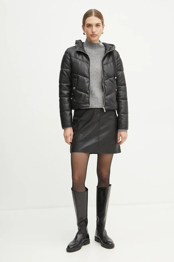 Morgan Pulover s dodatkom vune Morgan MSTORI za žene, boja: siva, s poludolčevitom, MSTORI