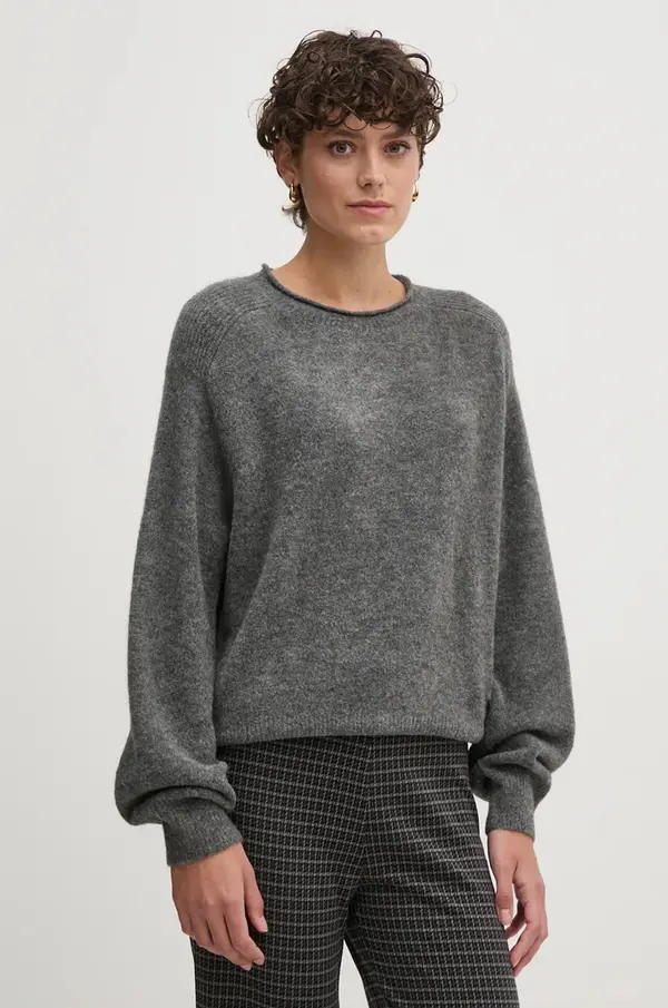 Pepe Jeans Pulover s dodatkom vune Pepe Jeans IRMA CREW NECK