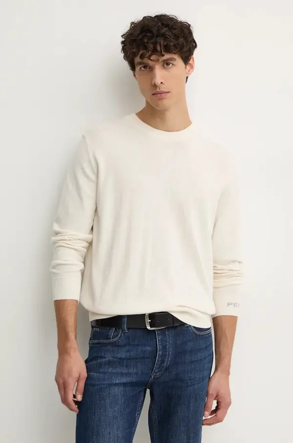 Pepe Jeans Pulover s dodatkom vune Pepe Jeans NEW ANDRE CREW NECK