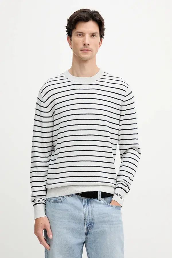 Pepe Jeans Pulover s dodatkom vune Pepe Jeans