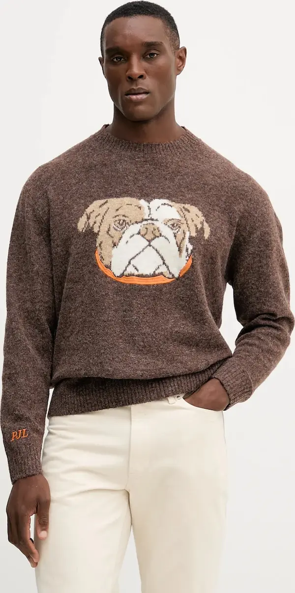 Pepe Jeans Pulover s dodatkom vune Pepe Jeans