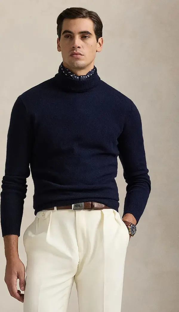 Polo Ralph Lauren Pulover s dodatkom vune Polo Ralph Lauren