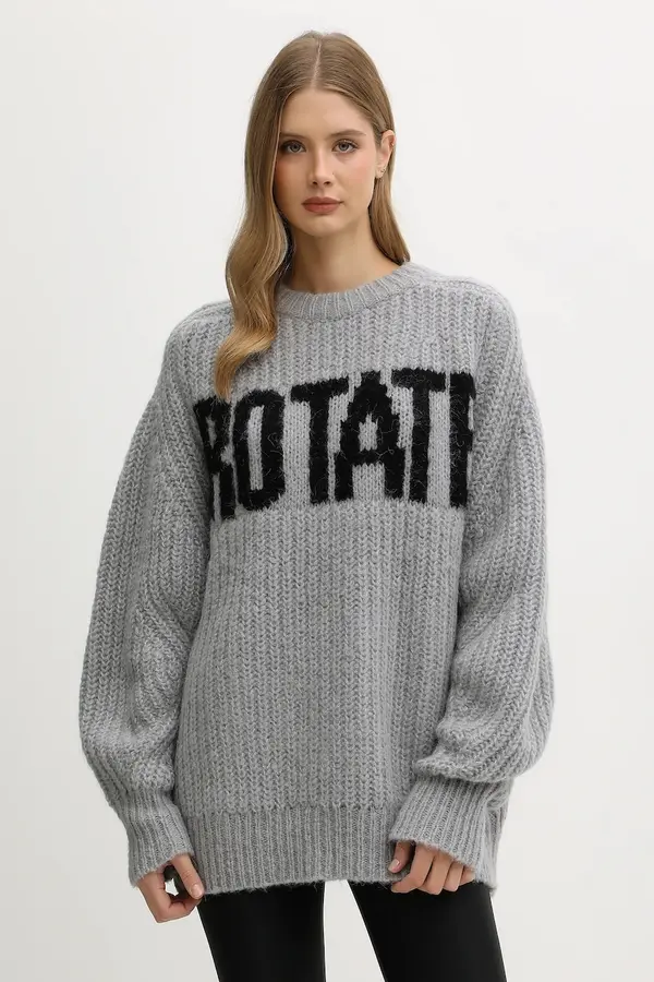 Rotate Pulover s dodatkom vune Rotate