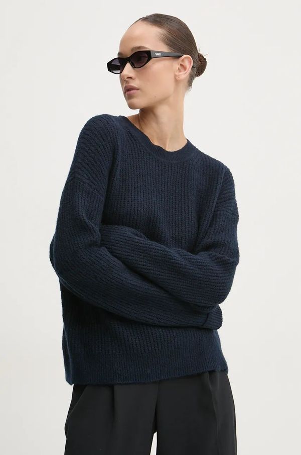 Superdry Pulover s dodatkom vune Superdry za žene, boja: tamno plava, W6110579A-B6R