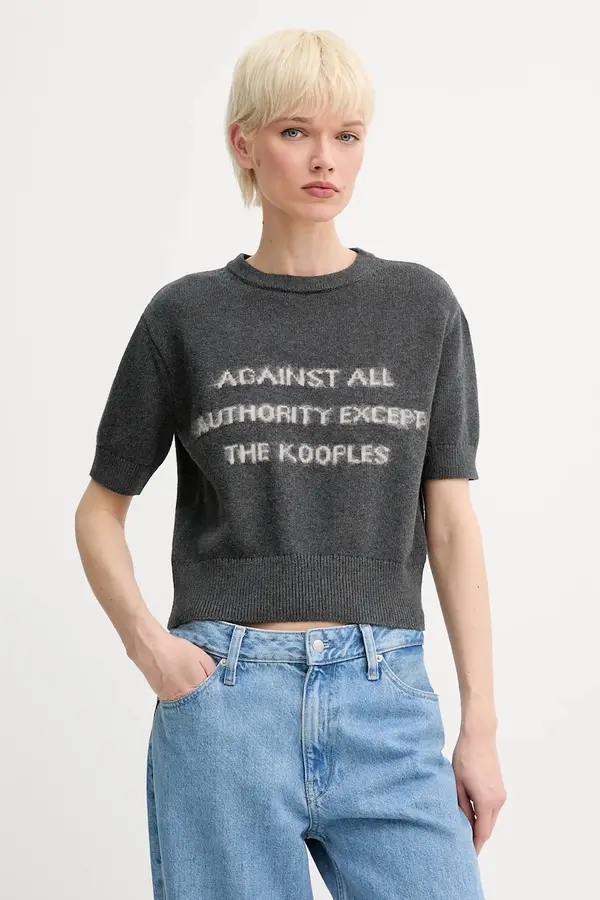 The Kooples Pulover s dodatkom vune The Kooples