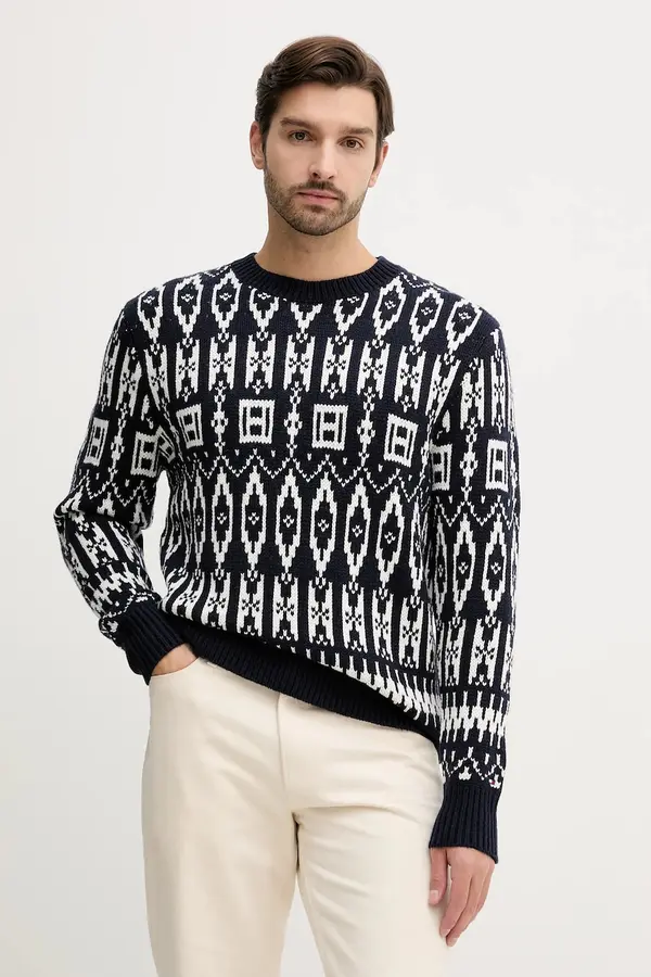 Tommy Hilfiger Pulover s dodatkom vune Tommy Hilfiger