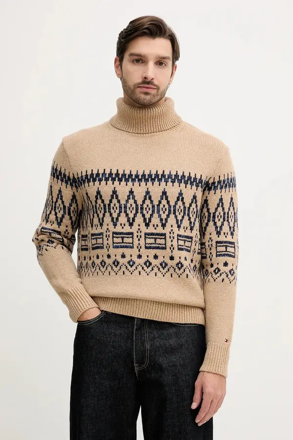 Tommy Hilfiger Pulover s dodatkom vune Tommy Hilfiger