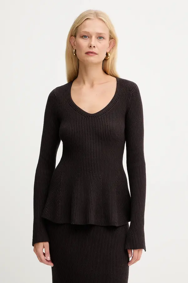 Twinset Pulover s dodatkom vune Twinset