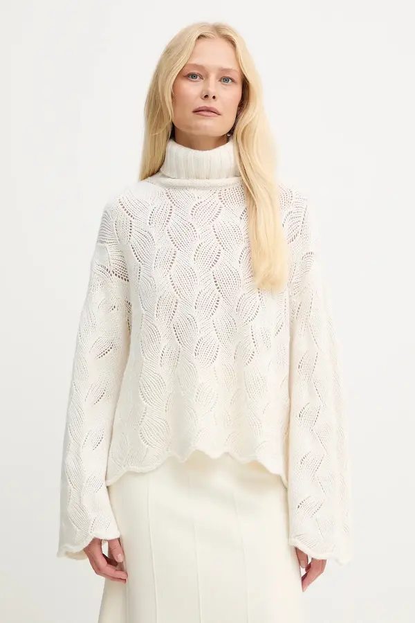 Twinset Pulover s dodatkom vune Twinset