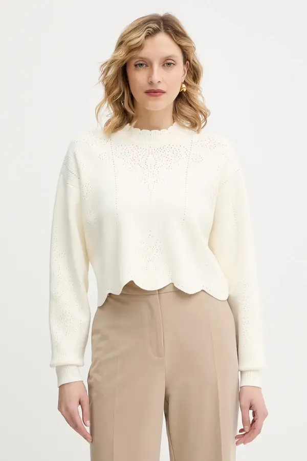 Twinset Pulover s dodatkom vune Twinset