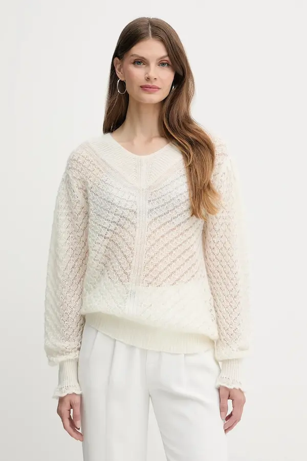 Twinset Pulover s dodatkom vune Twinset