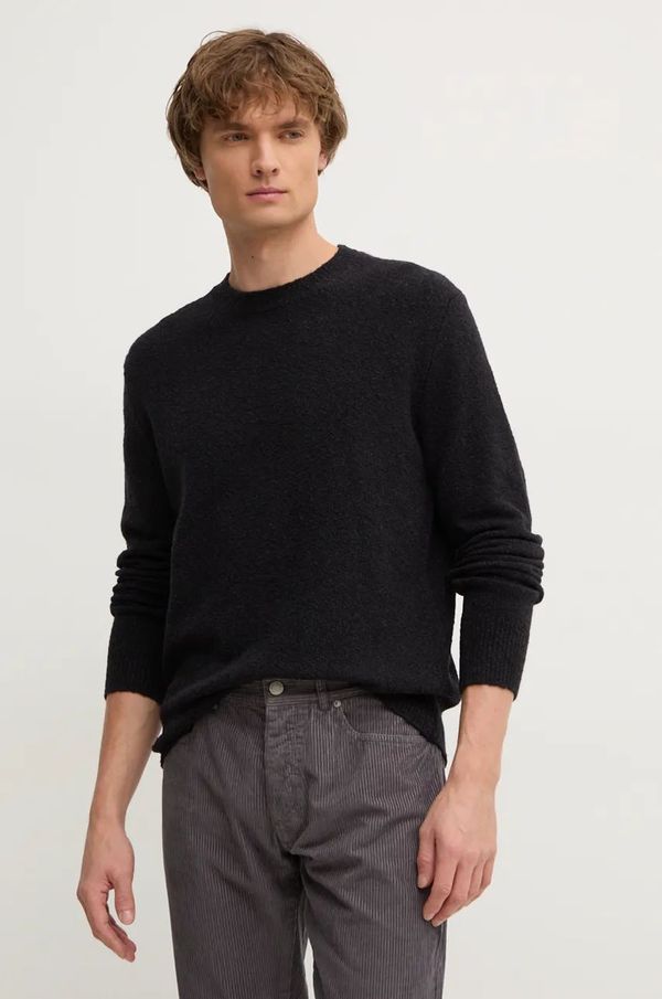 United Colors of Benetton Pulover s dodatkom vune United Colors of Benetton za muškarce, boja: siva, 10R2U108E