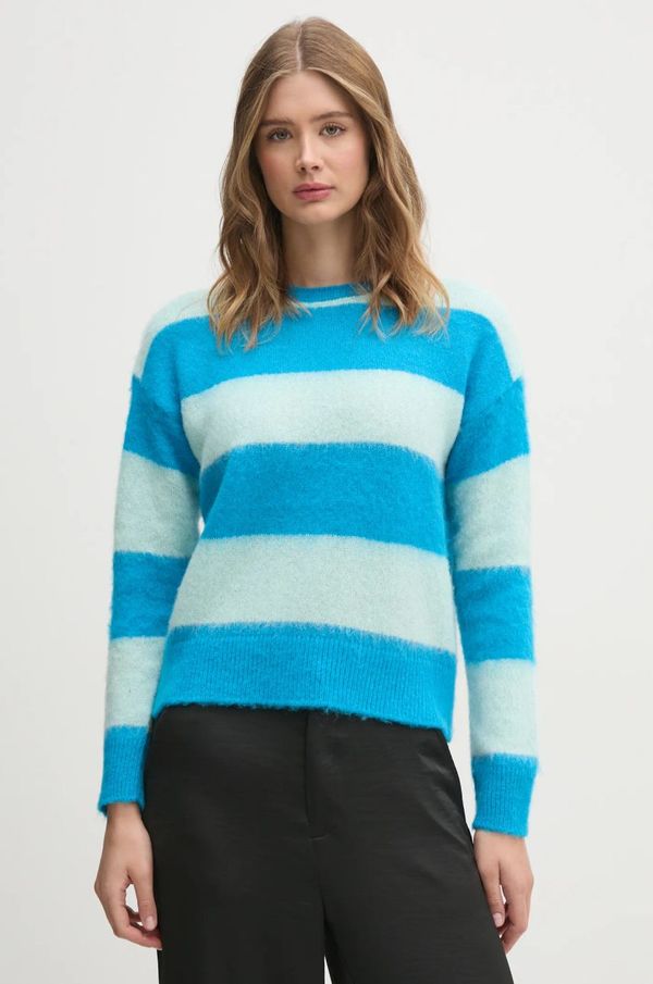 United Colors of Benetton Pulover s dodatkom vune United Colors of Benetton za žene, lagani, 1026E10BS