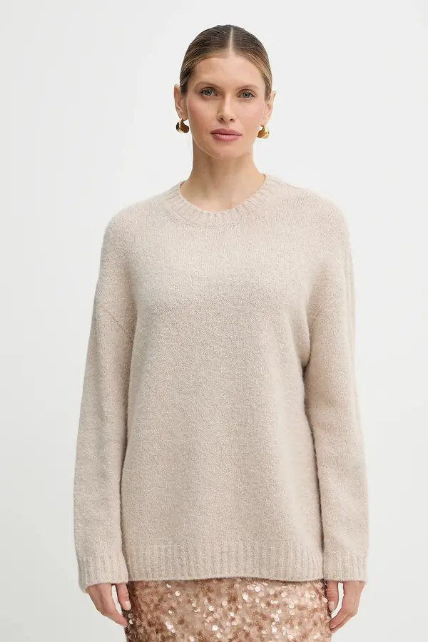 Weekend Max Mara Pulover s dodatkom vune Weekend Max Mara PESCO
