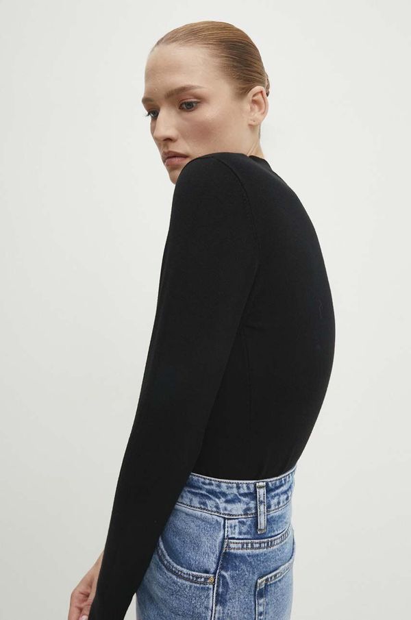 Answear Lab Pulover s kašmirom Answear Lab boja: crna, lagani