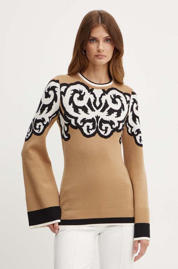 Silvian Heach Pulover Silvian Heach LAURANCE za žene, boja: bež, GPA24271MA