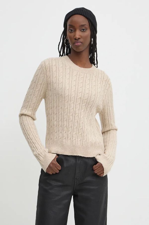 Superdry Pulover Superdry za žene, boja: bež, W6110565A-C2X