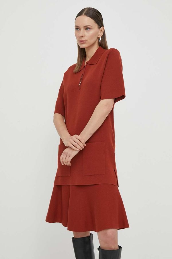 Tiger of Sweden Pulover Tiger Of Sweden boja: narančasta, lagani