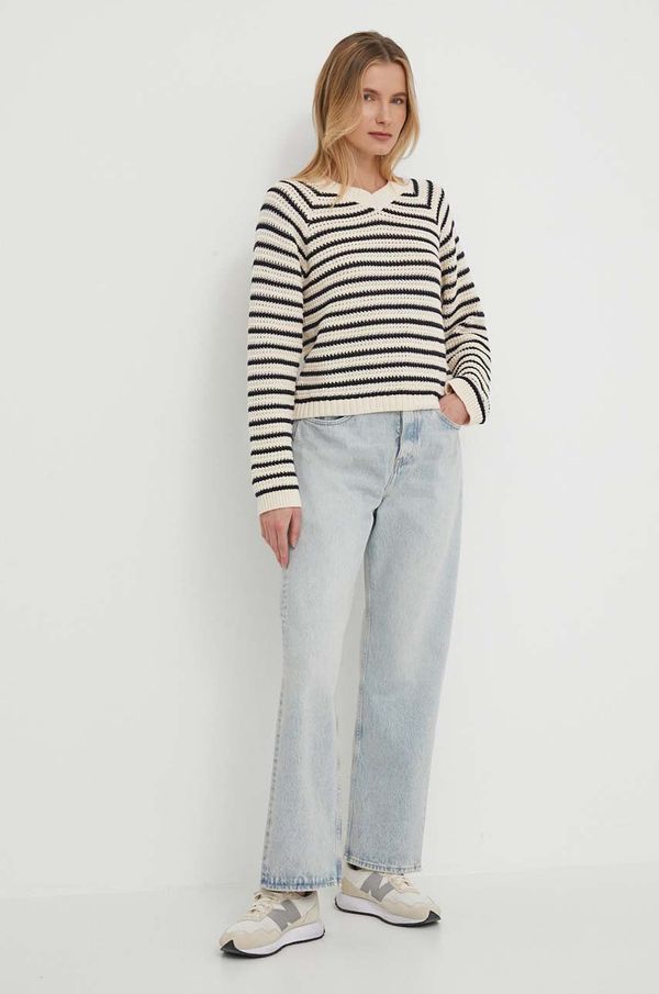 Tommy Hilfiger Pulover Tommy Hilfiger za žene, boja: bež