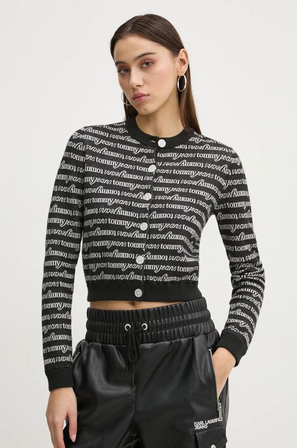 Tommy Jeans Pulover Tommy Jeans za žene, boja: crna, DW0DW19340