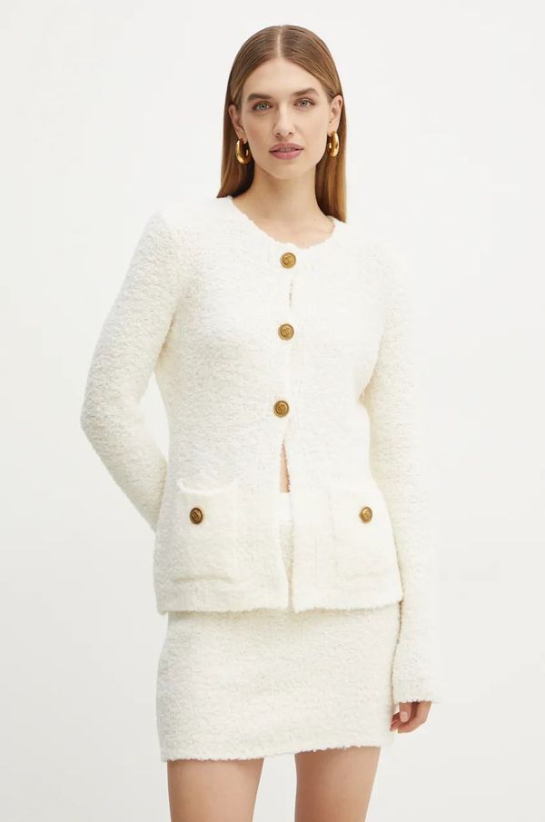 Twinset Pulover Twinset za žene, boja: bež, topli, 242TT3490