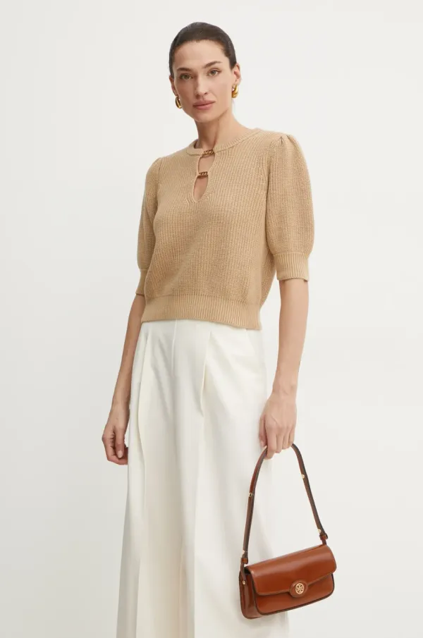 Twinset Pulover Twinset za žene, boja: smeđa, 251TP3172