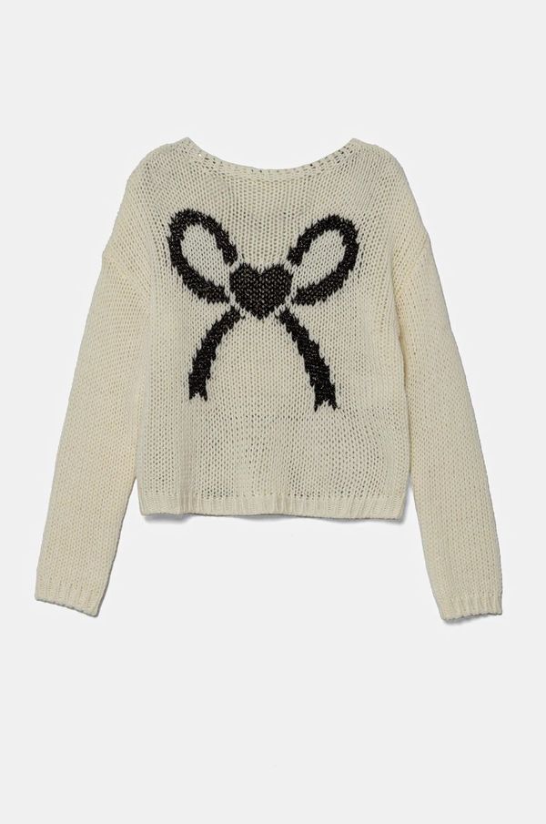 United Colors of Benetton Pulover United Colors of Benetton boja: bež, 118YQ107T