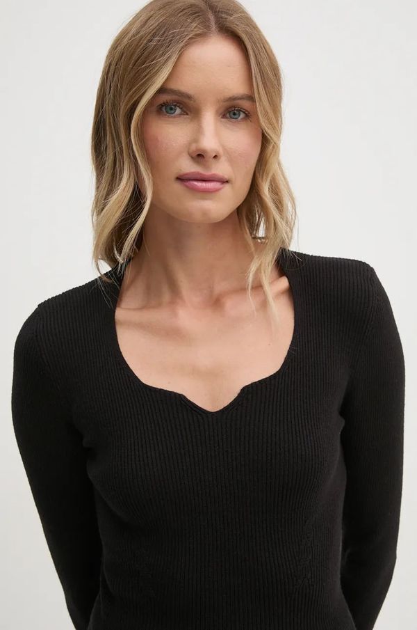 United Colors of Benetton Pulover United Colors of Benetton za žene, boja: crna, lagani, 112PD401V